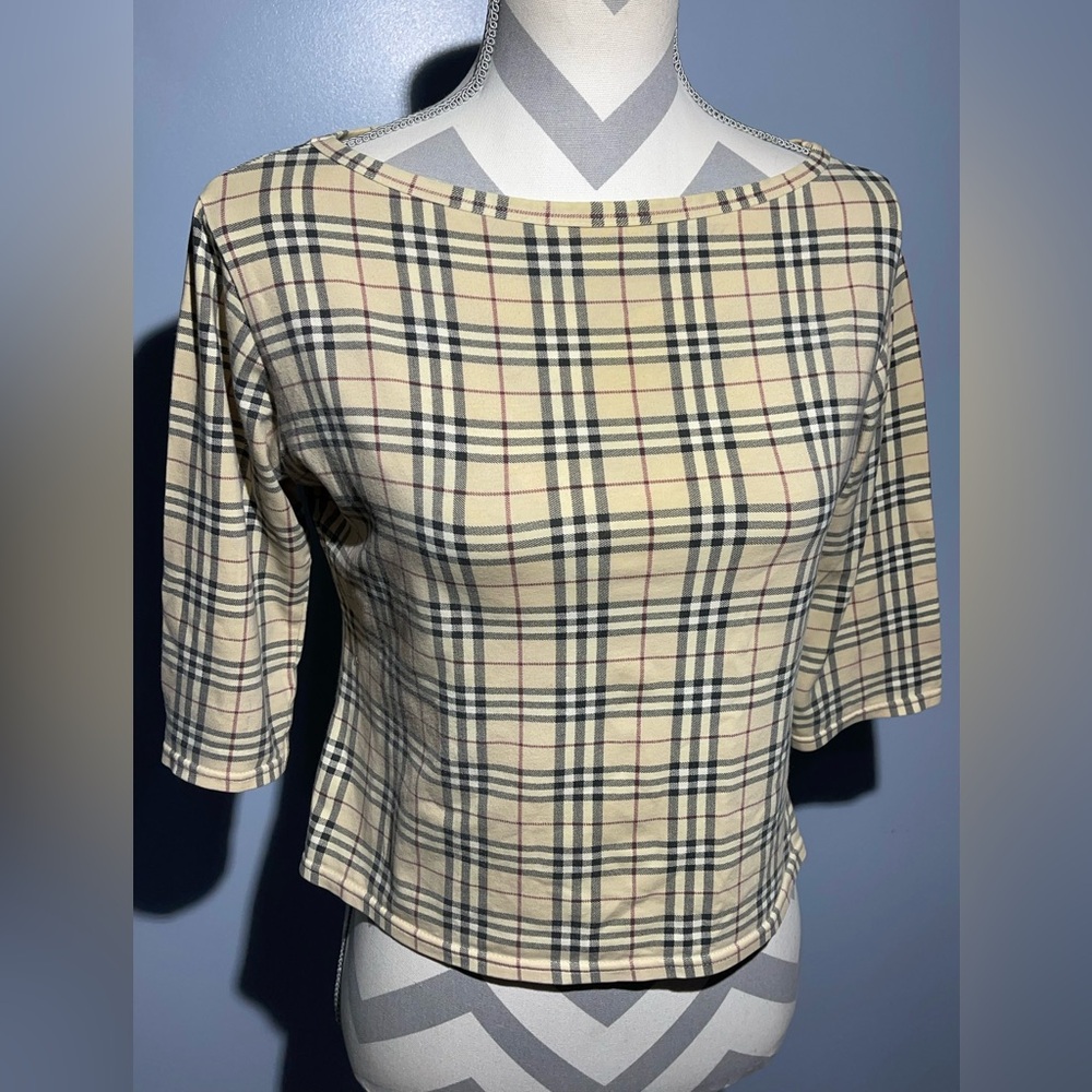 Burberry Plaid Women's Top